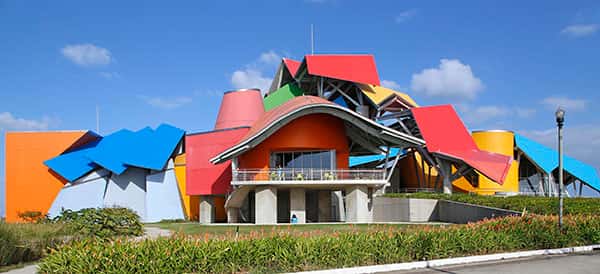 Le Biomusée dessiné par Richard Gehry. © Antoine, tous droits réservés