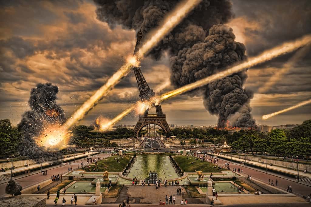 L’impact d’un astéroïde est la seule catastrophe naturelle qui peut aujourd’hui être évitée. © sdecoret, Adobe Stock
