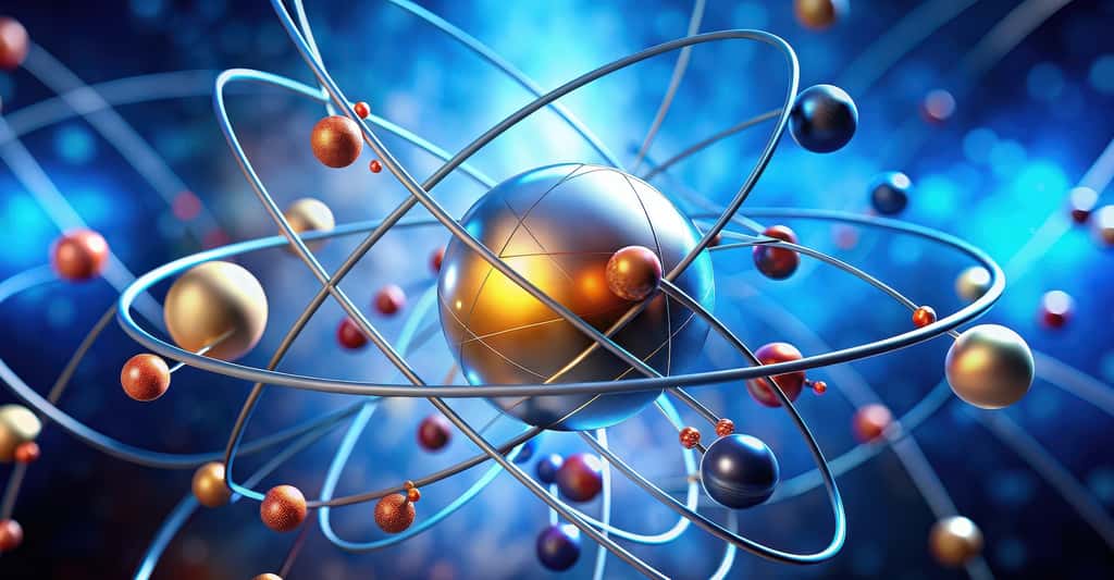 Des physiciens du Massachusetts Institute of Technology (MIT, États-Unis) ont mis au point une technique qui permet d’observer des atomes individuels en interaction. Et de donner un peu plus de corps à la théorie quantique. © Ningjing, Adobe Stock