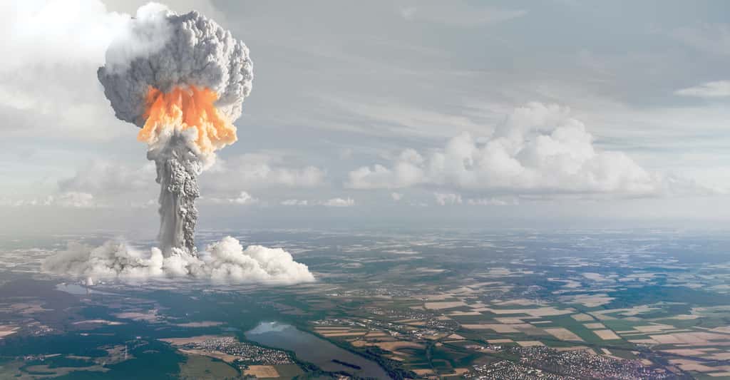 Une seule explosion nucléaire ne suffirait pas à modifier le climat, mais au moins une centaine. © kremldepall, Adobe Stock
