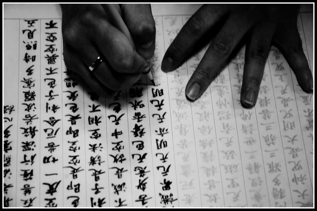 L’Homme a d’abord inventé le langage, puis l’écriture. Sous de très nombreuses formes. © ArtisteInconnu, Flickr, cc by nc sa 2.0