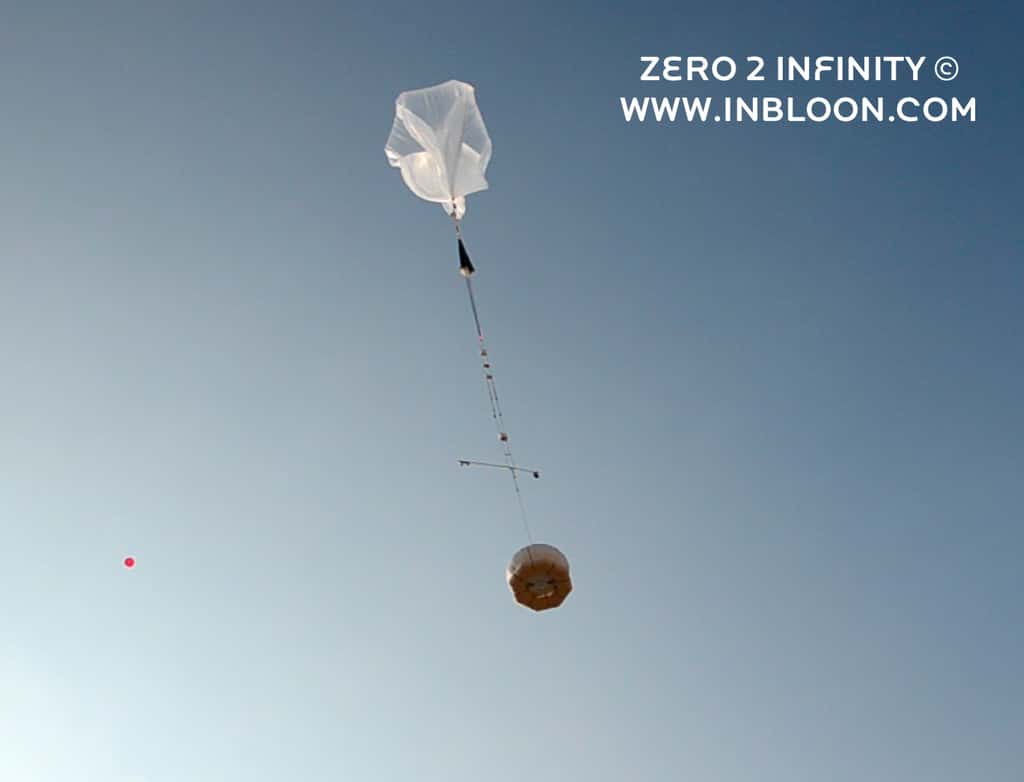 Le lancement du 6 septembre 2013 a eu lieu depuis l'aéroport de Córdoba. Lorsque la société commercialisera ses vols, tous les ballons seront récupérés. © Zero2infinity