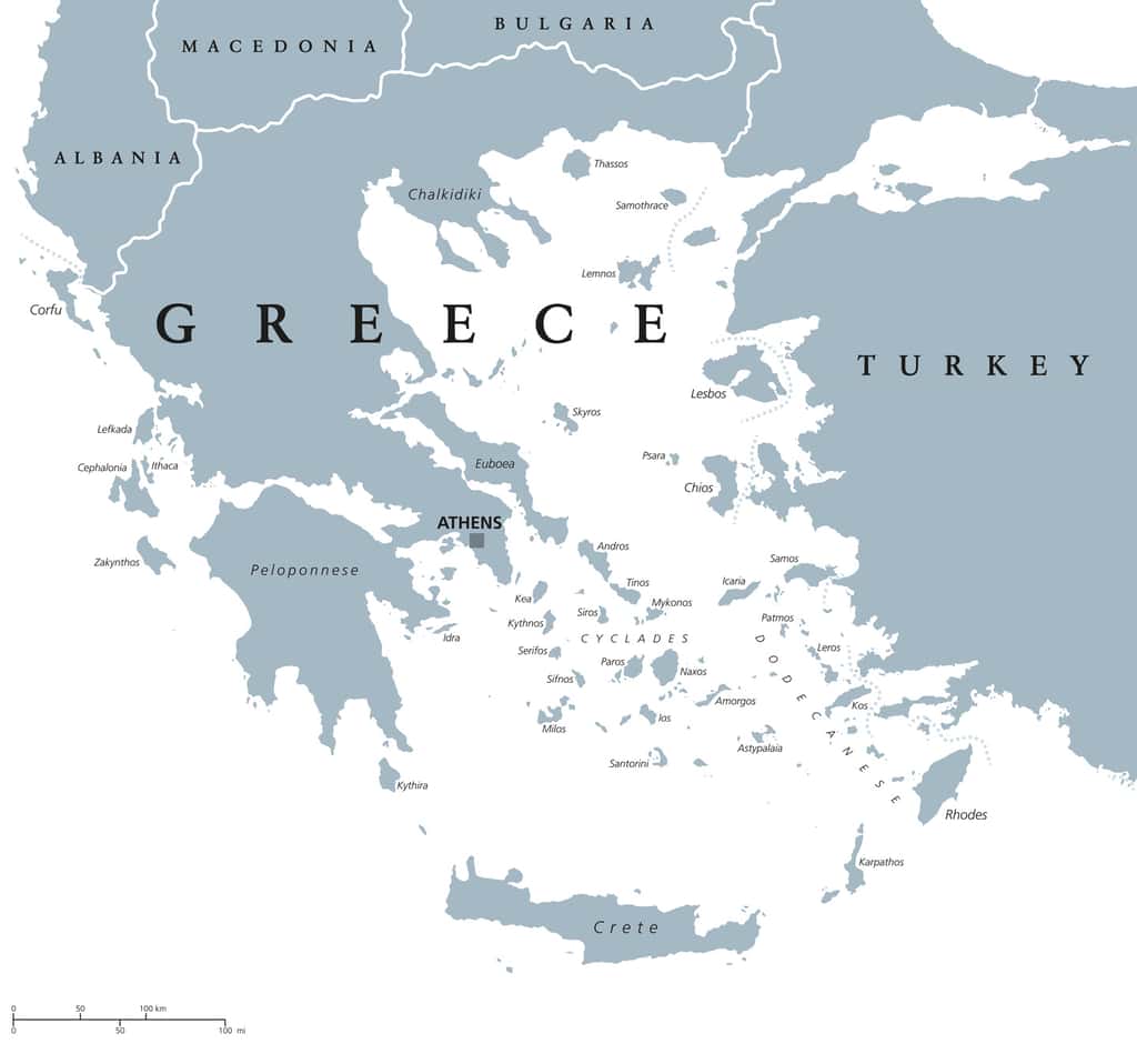 La particularité de la Grèce est notamment d’être constituée de centaines d’îles. Certaines sont incontournables. © Peter Hermes Furian, Fotolia