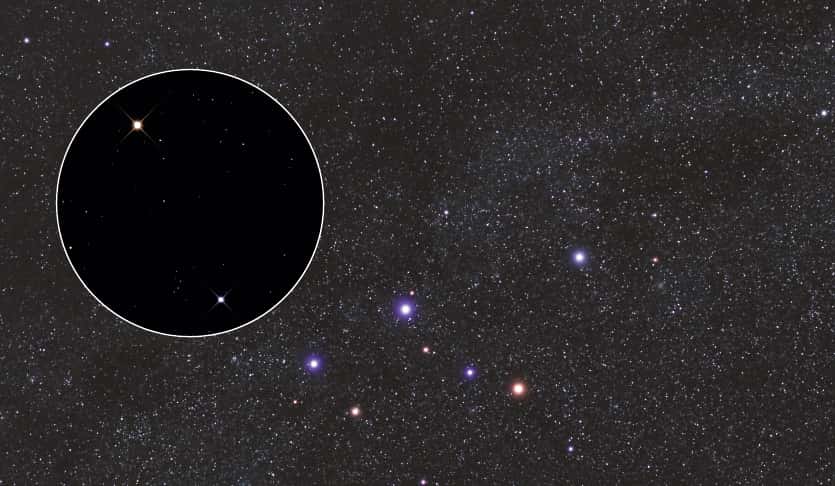 Rhô de Cassiopée, l'étoile la plus lointaine visible à l'œil nu