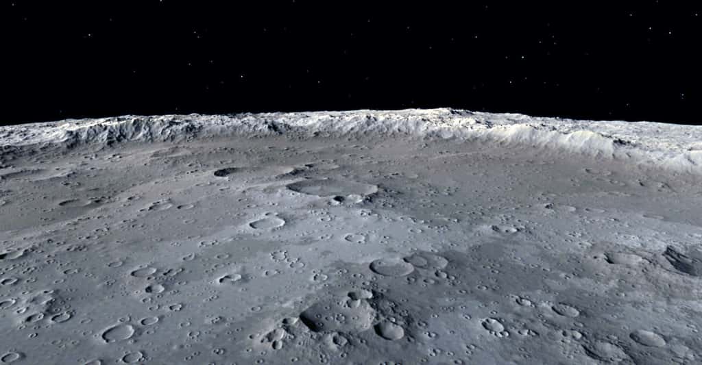 Lorsqu’un astéroïde frappe la surface de la Lune, des dépressions sont créées. Des zones de masses inférieures. Et la Lune a tendance à se réorienter pour amener ces zones vers les pôles. Tout en poussant les zones de masse plus élevées vers l’équateur. C’est un peu ce qui se passe quand un pizzaiolo fait tourner sa pâte dans les airs pour l’étirer. © helen_f, Adobe Stock
