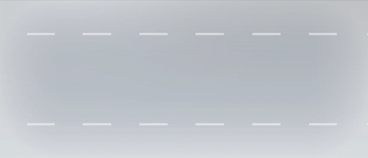 Test de déboîtement : une voiture venant de la voie adjacente déboîte sur la voie juste devant la voiture d’essai. © Euro NCAP