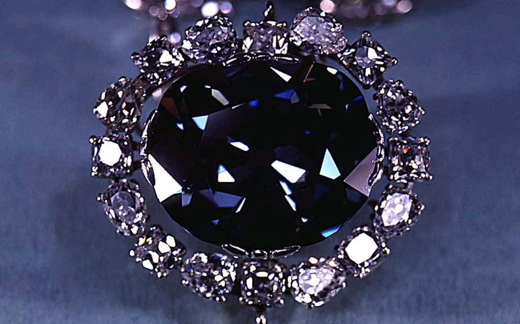 Le diamant Hope a la réputation d'être maudit. © SIA, Wikipédia, DP