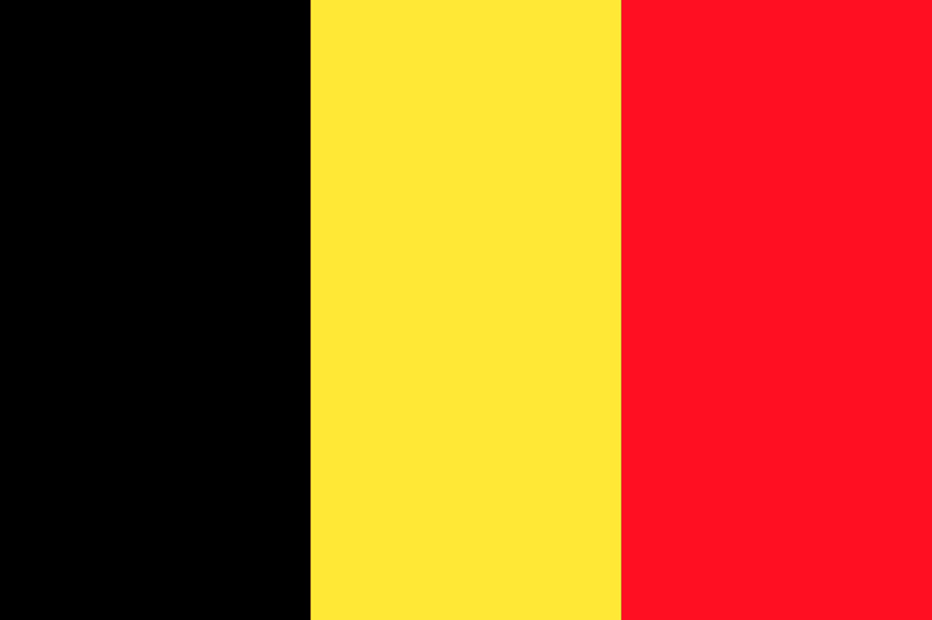 Les couleurs du drapeau belge (noir, jaune, rouge) sont celles de l'écu de l'ancien duché de Brabant. © OpenClipartVectors, Pixabay, DP