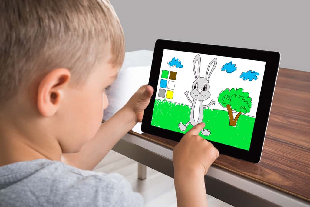 Les écrans sont-ils vraiment néfastes pour le cerveau des enfants ?  © Andrey Popov, Adobe Stock