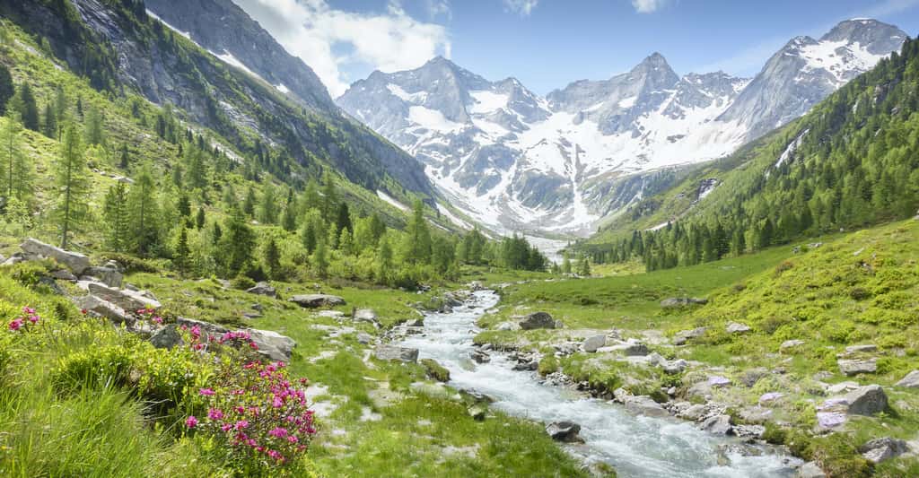Les températures se réchauffent deux plus vite dans les Alpes qu'à l'échelle mondiale. © by paul, Adobe Stock