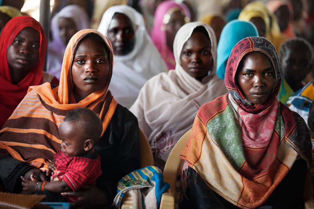  Le taux de vaccination est de 7 % en Afrique. © Unamid 