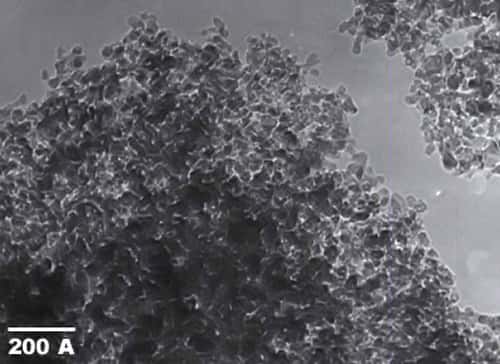Des nanodiamants vus au microscope. Crédit : PlasmaChem GmbH
