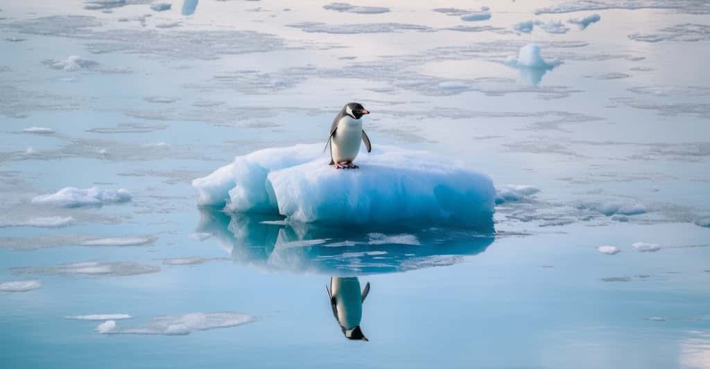 Les chercheurs du British Antarctic Survey sont pessimistes quant à l’avenir de la glace en Antarctique occidental. © top images, Adobe Stock