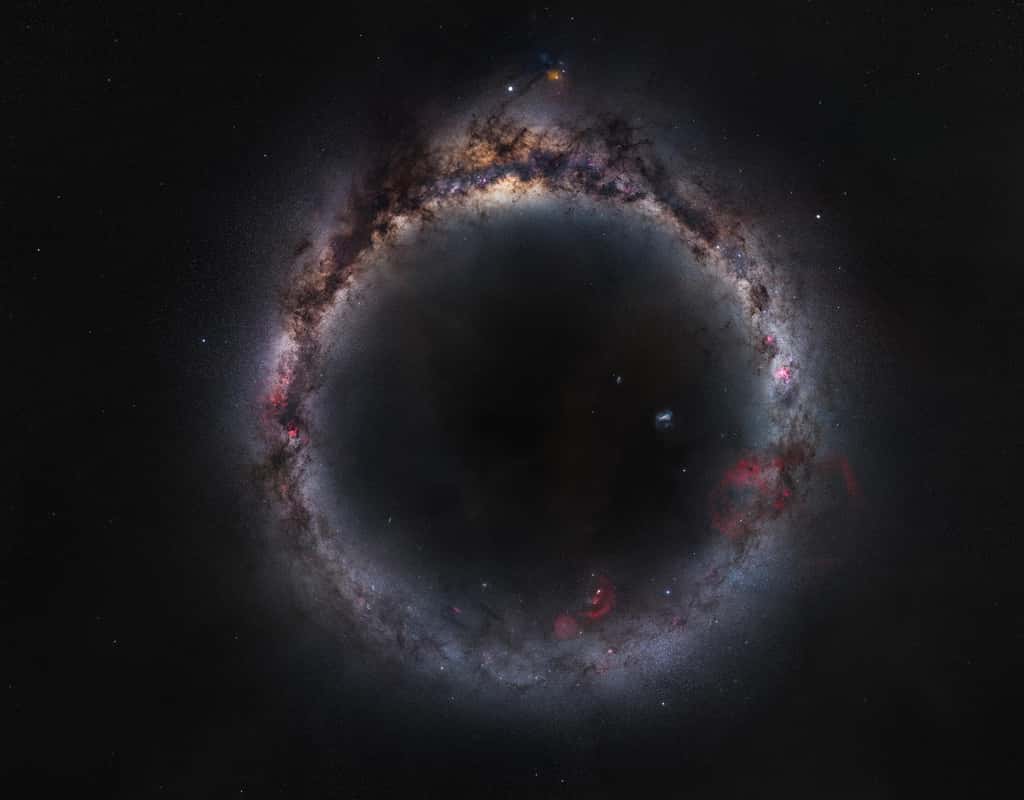 Il aura fallu au photographe Zhong Wu près de deux années pour obtenir cette image époustouflante de <em>« L’anneau laiteux »</em> de notre Galaxie. © Zhong Wu, <em>Astronomy Photagrapher of the Year 2021</em>