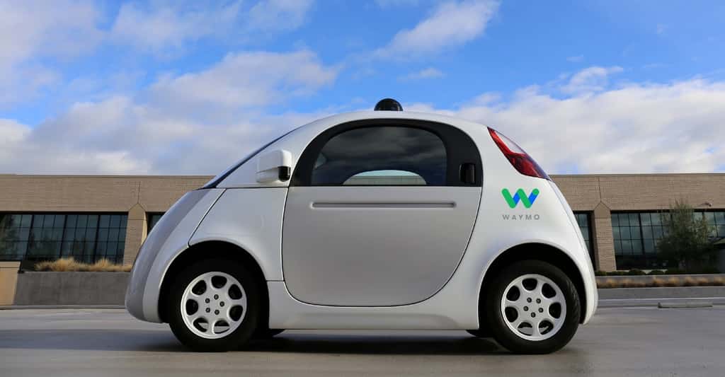 L’incroyable voiture autonome Waymo – originellement connue sous le nom de Google Car – a été programmée à l’aide de Keras. © Waymo