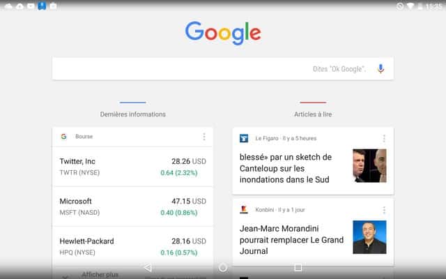 L’assistant Google Now sous Android Lollipop. © Futura-Sciences
