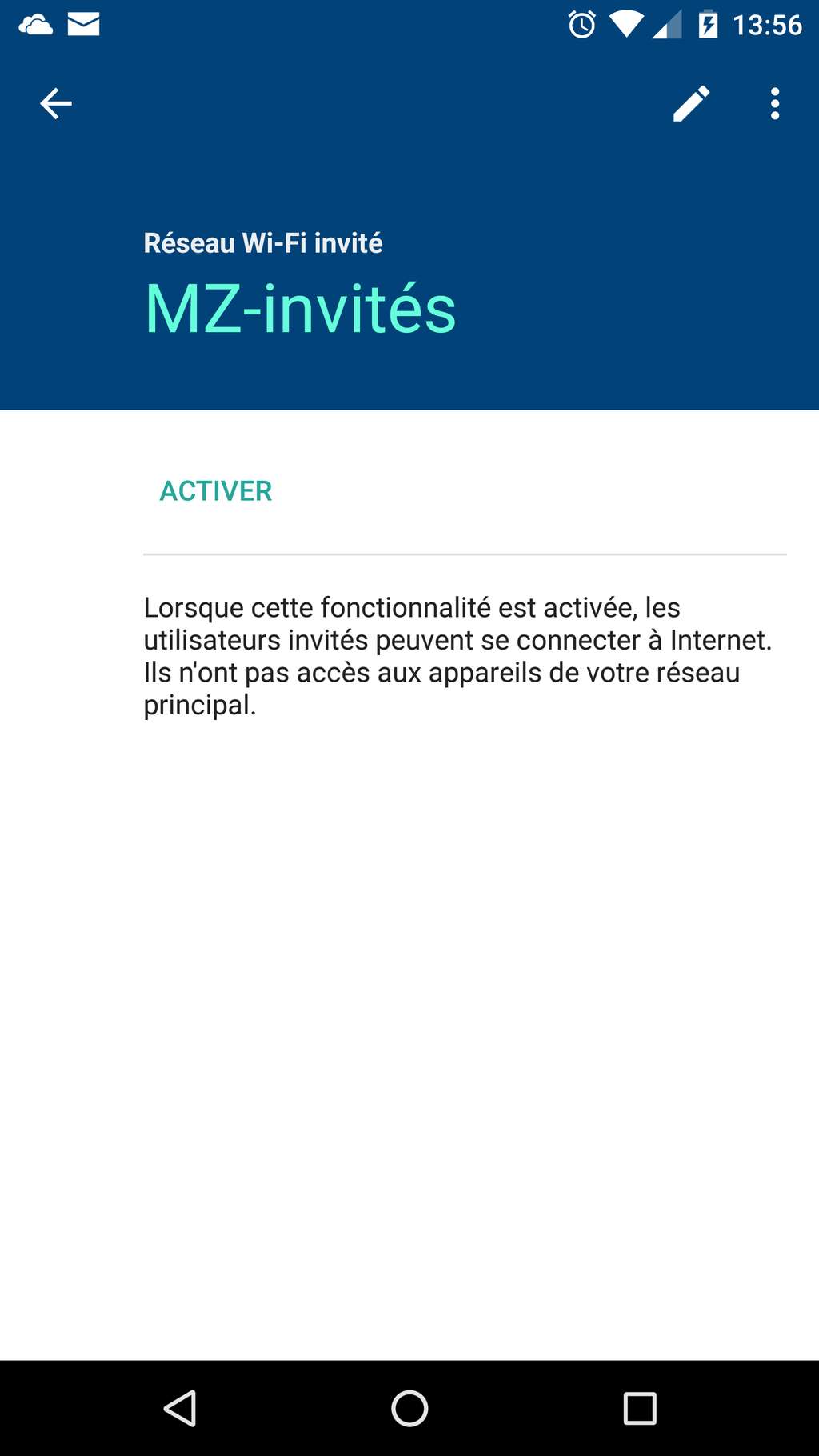 Créer un réseau invité sur Google Wifi. © Futura