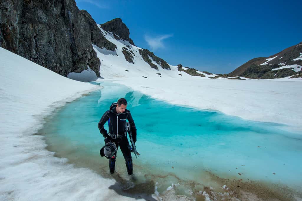 Saisir des images du véritable visage de lacs polaires, un privilège ! © Rémi Masson, tous droits réservés 