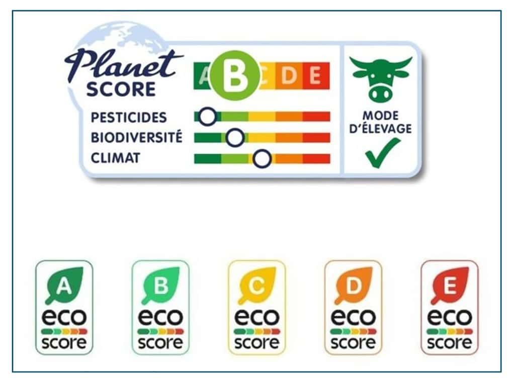 EcoScore, PlanetScore, ces nouveaux logos vont progressivement faire partie de notre quotidien 