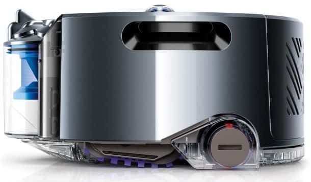 Dyson, l’entreprise britannique à l’origine de l’aspirateur sans sac, vient d’investir 14 millions d’euros dans Satki3. La société compte utiliser les batteries lithium-ion à l’état solide pour alimenter ses appareils sans fil et sans doute son robot aspirateur Eye 360. © Dyson 