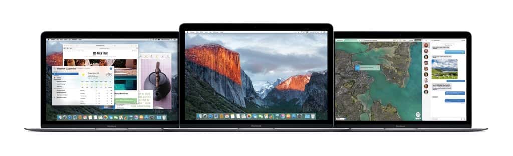 Avec la dernière version de Mac OS X El Capitan, Apple s’est attaché à peaufiner la version actuelle de son système d’exploitation (Yosemite) qui souffrait de quelques défauts de jeunesse touchant l’ergonomie et les performances. © Apple