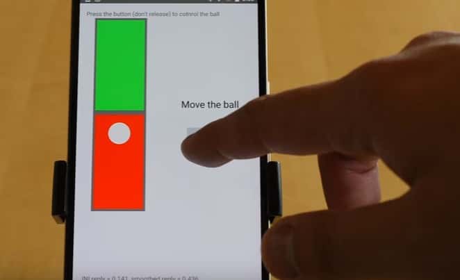 À l’instar de la technologie 3D Touch présente dans l’iPhone 6s d’Apple, l’application ForcePhone sait aussi détecter le degré de pression exercée sur l’écran. Elle peut, en prime, faire la même chose avec la coque de l’appareil. © <em>Michigan University</em>