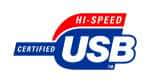 Le logo du périphérique USB 2.0 (Crédit : Clubic 1997-2002)