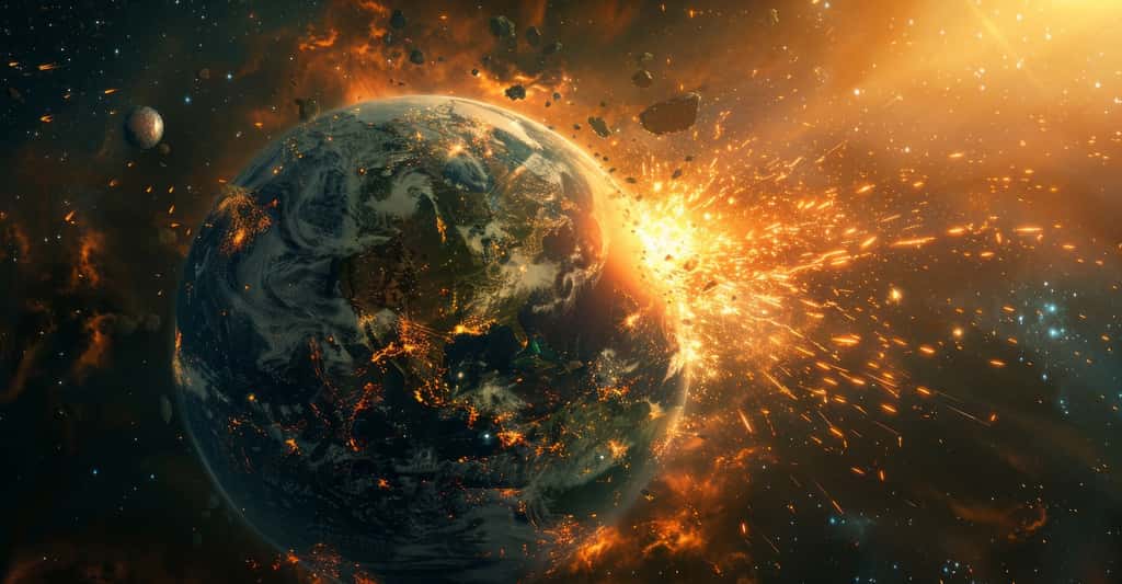 Des experts en matière de défense planétaire se sont retrouvés à l’initiative de la Nasa pour s’exercer à gérer la menace d’un impact d’astéroïde. © Duka Mer, Adobe Stock