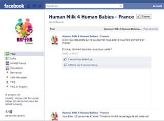 Le lait maternel offert sur Facebook peut être une source d'agents infectieux dangereux pour la santé des nourrissons. © Facebook