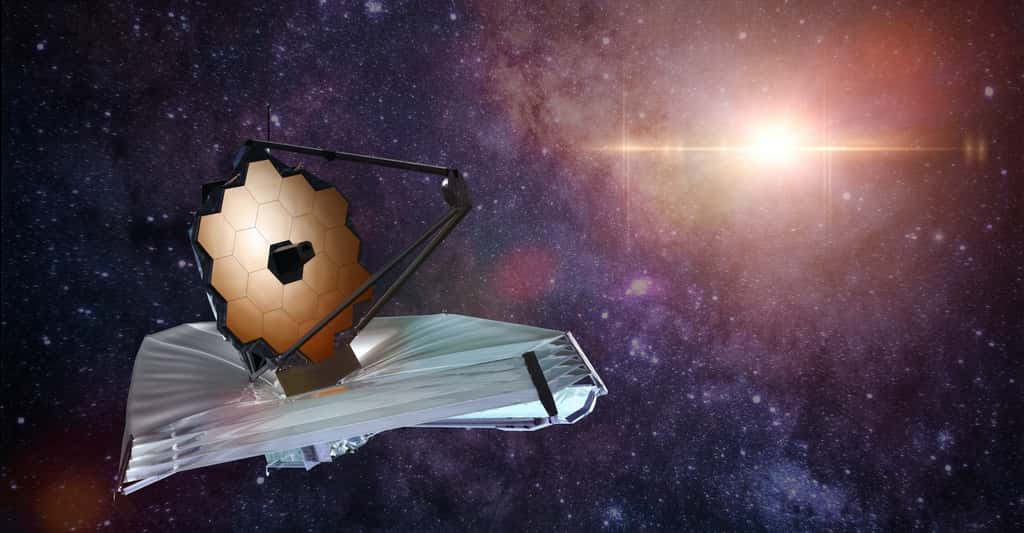 Des années que les astronomes attendent le lancement du télescope spatial James Webb. Il pourrait bien enfin avoir lieu en 2021. © dottedyeti, Adobe Stock