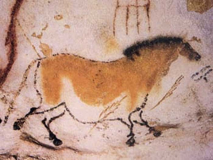 Cheval peint sur une paroi de la grotte de Lascaux. © Ministère de la Culture