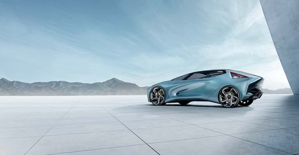 Le concept 100 % électrique LF-30 de Lexus. © Lexus