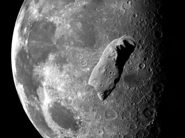 Étude scientifique, exploitation des ressources, tremplin vers Mars et protection de notre planète : la capture d'un astéroïde et son remorquage près de la Terre et de la Lune est intéressante à plus d’un titre. © Nasa