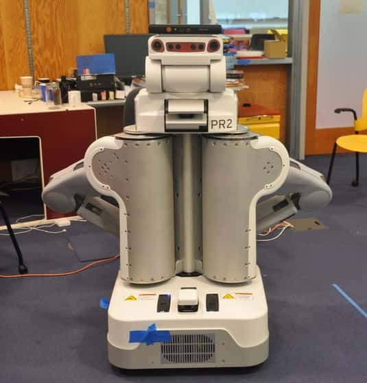 À l’origine, les chercheurs du MIT ont développé le système de  cartographie en temps réel pour un robot motorisé censé remplacer les  humains pour aller sur des lieux dangereux. © MIT/CSAIL