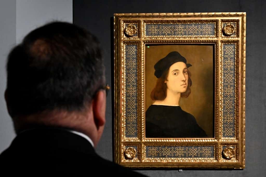 Le peintre de la Renaissance, Raphaël, ne serait pas mort de la syphilis. © Alberto Pizzoli, AFP 