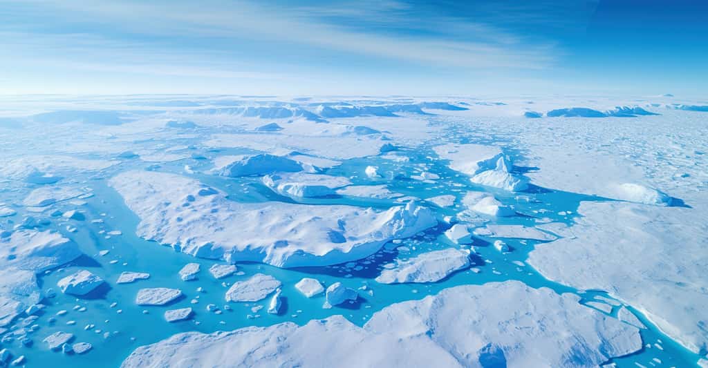 Des chercheurs du CNRS montrent que les plateformes de glace du nord du Groenland ont perdu beaucoup de leur volume. © Katynn, Adobe Stock