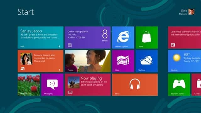 Windows 8 sera disponible le 26 octobre prochain. Pour installer la version limitée, vous devez disposer de 20 Go d'espace disque. © Microsoft