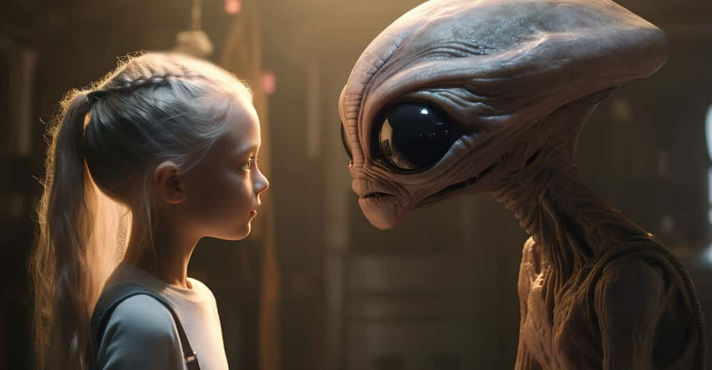 Des chercheurs de l’université de Durham (Royaume-Uni) lancent une enquête pour comprendre comment les populations réagiraient en cas de contact avec des extraterrestres. © dwow, Adobe Stock