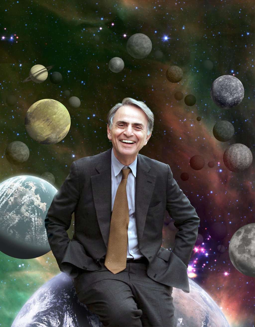 Carl Sagan était un grand astrobiologiste et un excellent vulgarisateur scientifique. C'était aussi un planétologue ayant participé à l'exploration de Vénus, Mars, Jupiter et Saturne. © Nasa