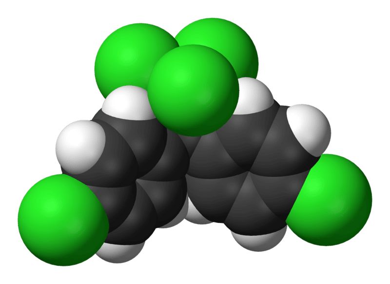 Bien que la découverte des propriétés insecticides du DDT aient permis à Paul Hermann Müller d'être le lauréat du prix Nobel de médecine en 1948, le DDT est aujourd'hui considéré comme toxique et son utilisation est interdite en Europe. Crédits DR.