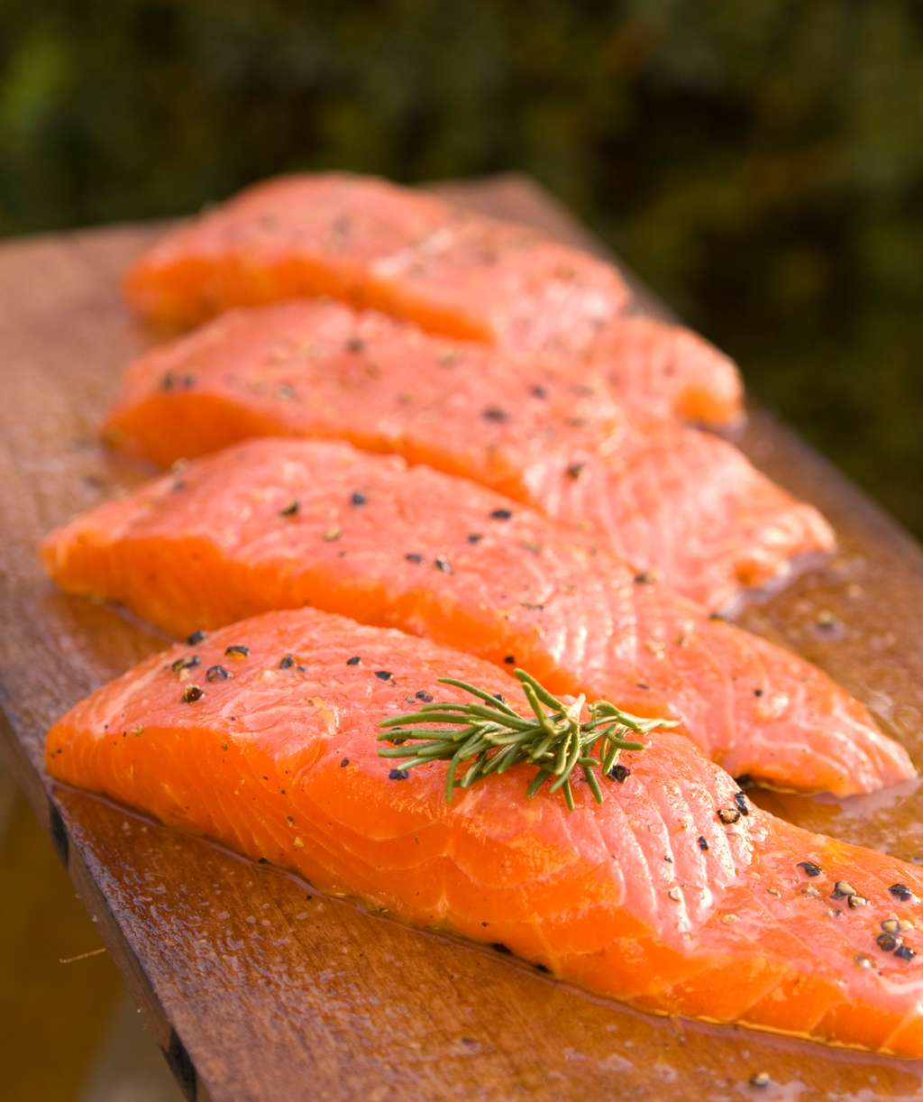 Des bons filets provenant de saumons OGM AquAdvantage® seront probablement bientôt dans les assiettes des consommateurs américains. © AquaBounty
