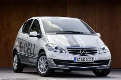 La Classe A, version E-Cell, bientôt disponible en leasing. © Mercedes-Benz