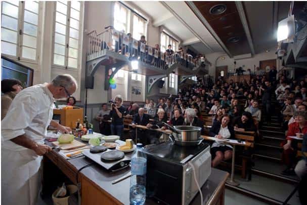 L'opération « Chef sur le campus » est, depuis l'année dernière, une façon d'inciter les étudiants à manger mieux. © www.legout.com