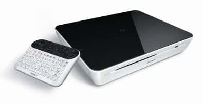 Le lecteur Blu-ray NSZ-GT1, à brancher sur un téléviseur, donne accès aux services de Google TV. © Sony 