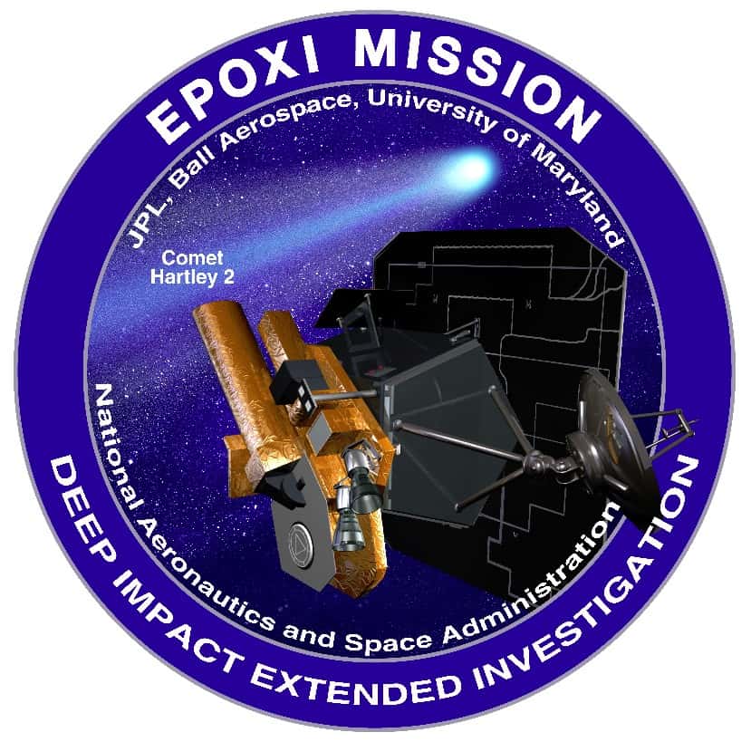Après son succès en 2005 avec la comète Tempel 1, la sonde Deep Impact a été rebaptisée mission Epoxi pour aller à la rencontre de la comète Hartley 2. © Nasa