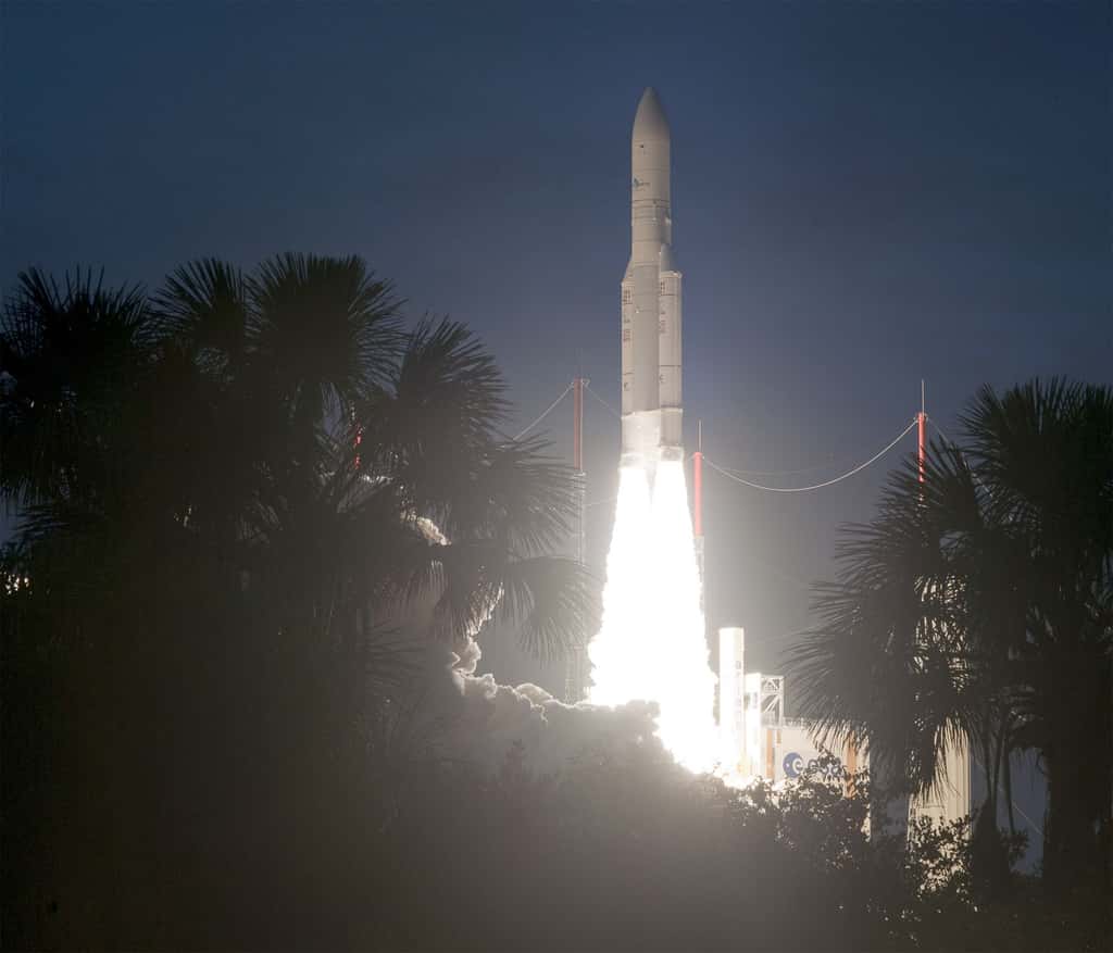 L'Esa, Astrium et Arianespace planchent sur le lanceur qui succèdera à la famille Ariane 5, à l'horizon 2025. © Esa/ Cnes / Arianespace / Photo Optique vidéo du CSG 