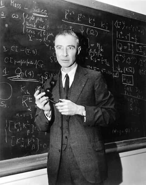 Le physicien Robert Oppenheimer. © <em>American Academy of Achievement</em>