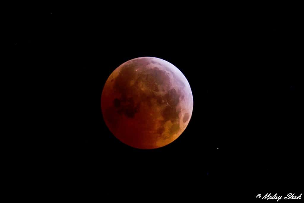 Éclipse de Lune du 21 décembre dernier. © Malay Shah