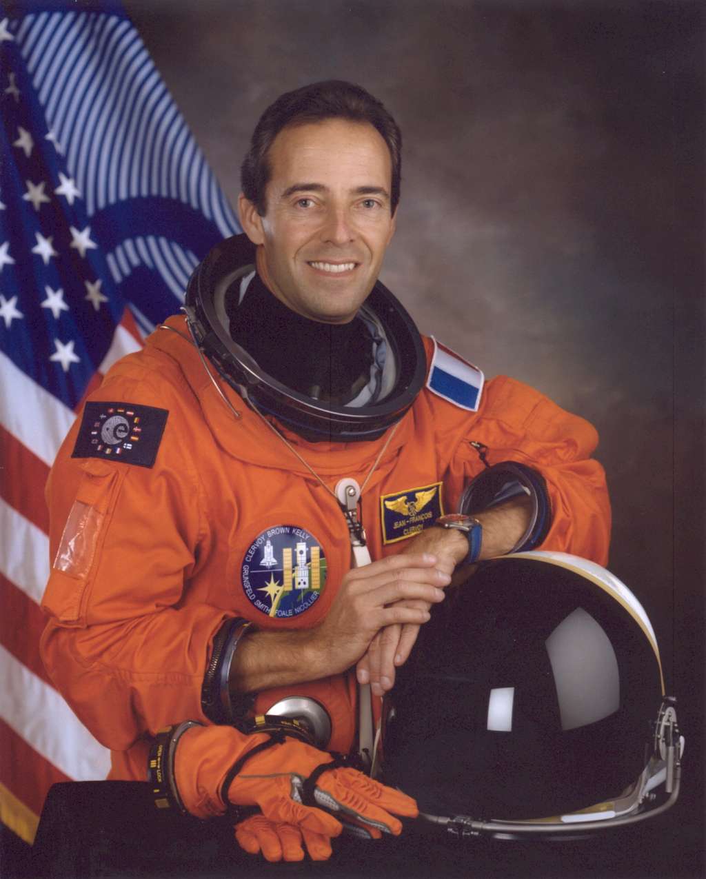 Jean-François Clervoy est astronaute de l'Esa et a réalisé trois voyages dans l'espace, à bord de navettes spatiales. © Nasa