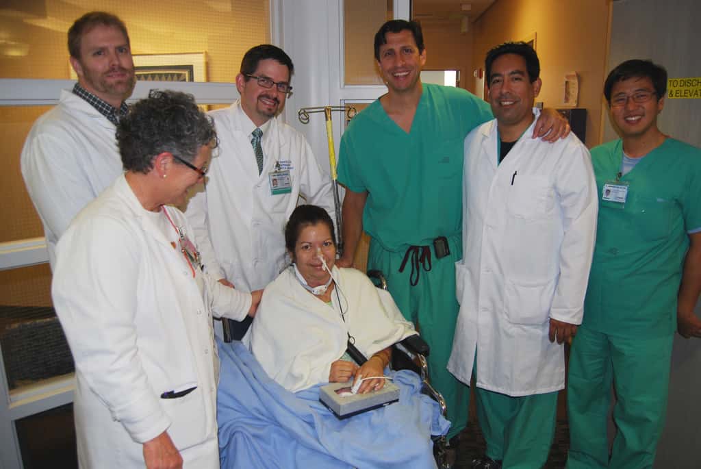 Les premiers mots de Brenda Jensen, seulement 13 jours après son opération. © <em>UC Davis Health System</em>